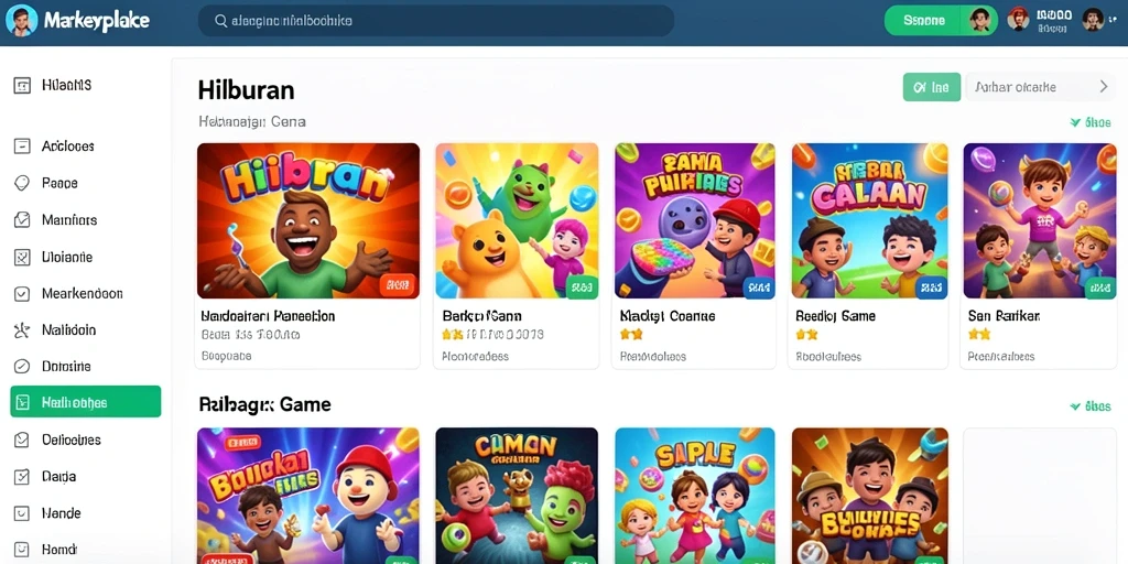 Screenshot menampilkan karakter utama dalam aksi.
