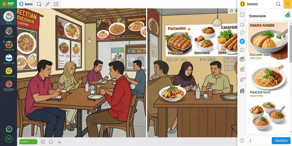Tampilan antarmuka yang ramah pengguna.