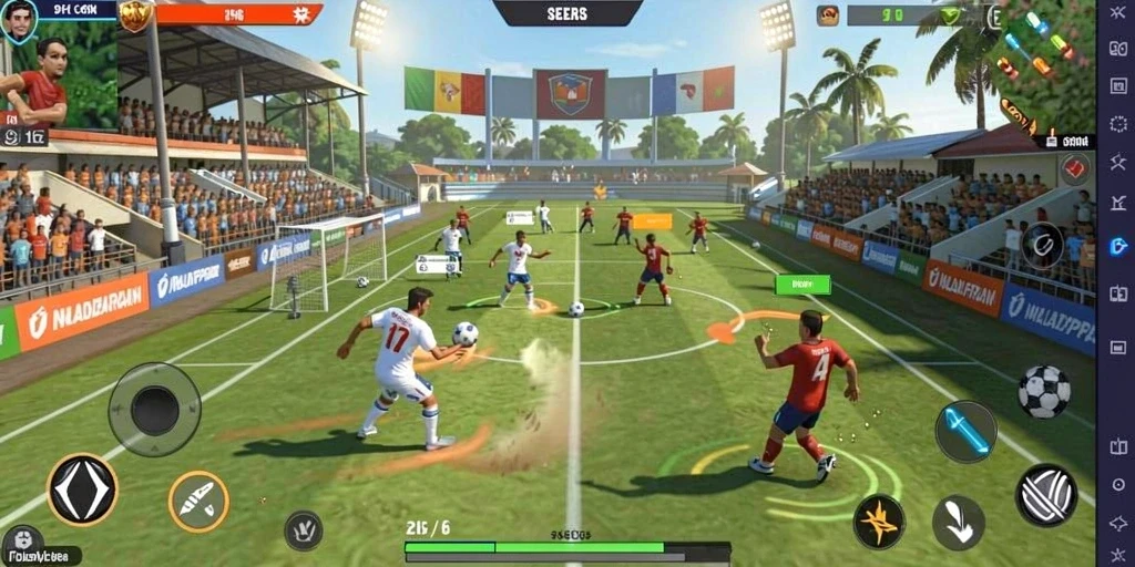 Tangkapan layar menunjukkan grafik menakjubkan DEWA1000.