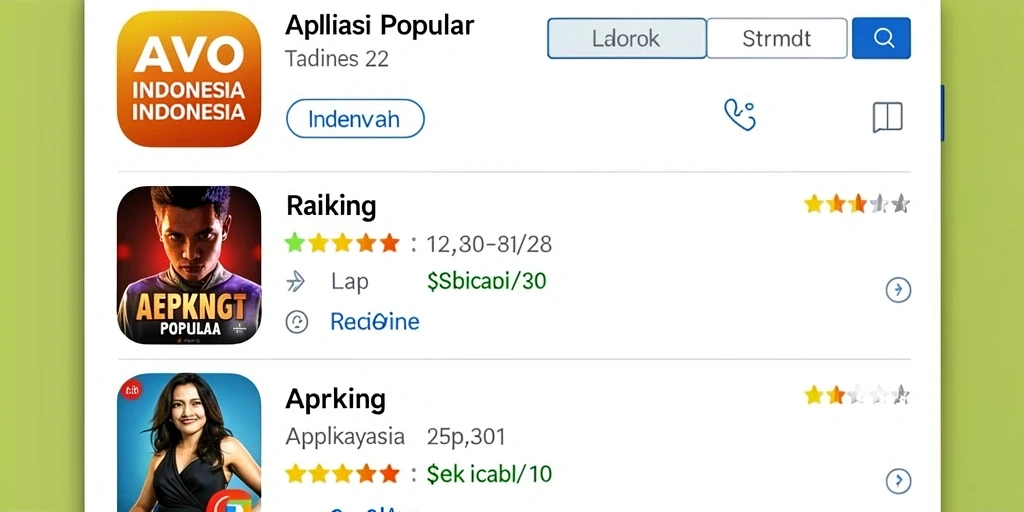 Tampilan awal yang menarik dan mudah dinavigasi.