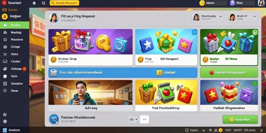 Tampilan antarmuka JAYABET yang user-friendly.