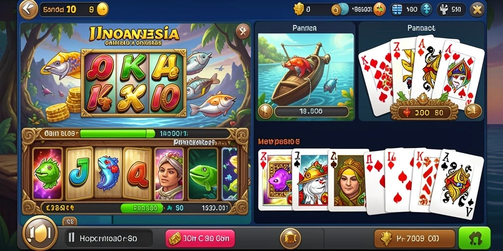 Tampilan awal LION4D yang menarik dan informatif.