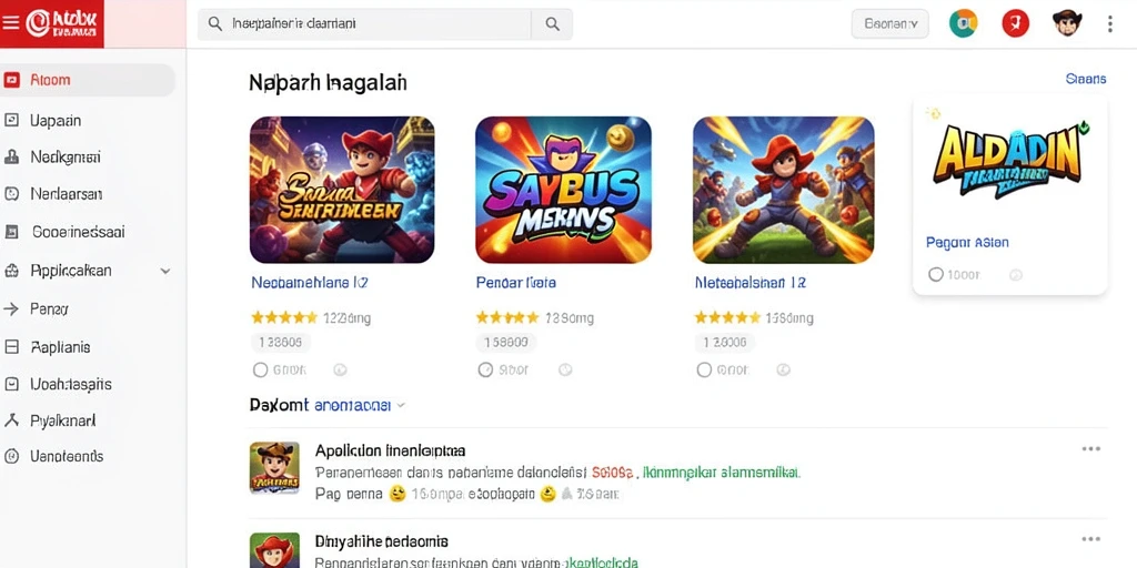 Tampilan menarik di beranda aplikasi OVO88.